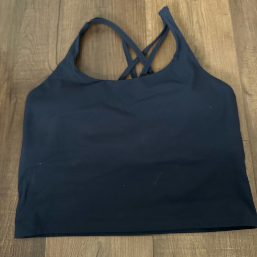 Women's Blue Strappy Bralette NWT